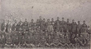 Norcia. 1917. Prigionieri di guerra austroungarici. Foto Servizio Turistico Associato Cascia - Valnerina.