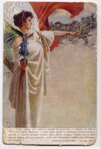 L'Italia. 14 dicembre 1916. Collezione Orano Donati.