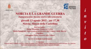Norcia e la Grande Guerra mostra storica